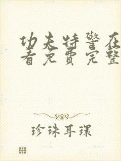 功夫特警在线观看免费完整版高清