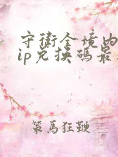 守卫全境内部vip兑换码最新