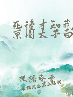 死后才知我竟是京圈太子白月光免费短剧