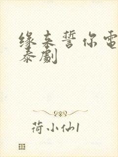 缘来誓你电视剧泰剧