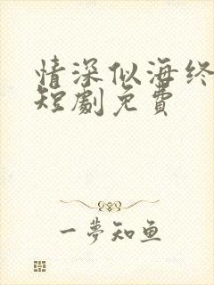 情深似海终成空短剧免费