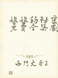 姐姐的秘密短剧免费全集剧情