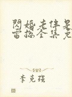 闪婚老伴是豪门雷总全集免费