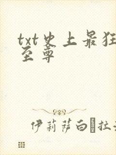 txt史上最狂至尊