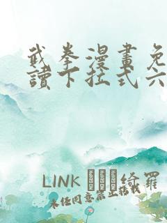 武拳漫画免费阅读下拉式六漫画