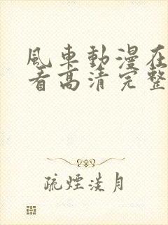 风车动漫在线观看高清完整版