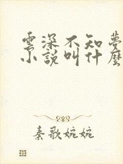 云深不知梦原著小说叫什么