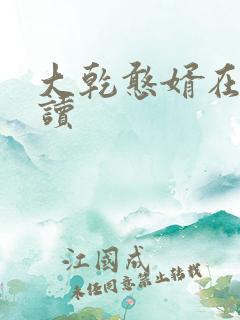 大乾憨婿在线阅读