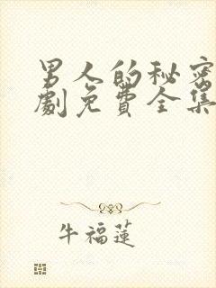 男人的秘密电视剧免费全集剧情