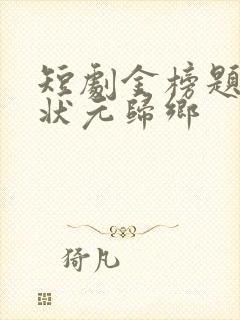 短剧金榜题名之状元归乡