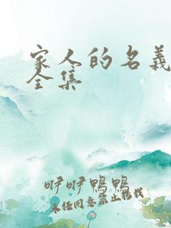 家人的名义短剧全集