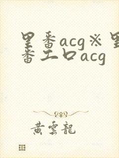 里番acg※里番工口acg