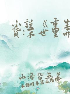 小说 《重生囤货:末世里面玩嗨了》