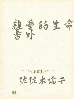 亲爱的生命续写番外