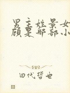 男主姓景女主姓顾是哪部小说