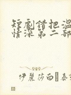 短剧错把温柔当情深第二部全集播放在线观看