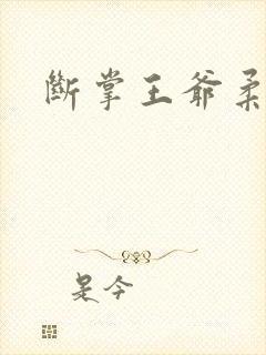 断掌王爷柔水妃