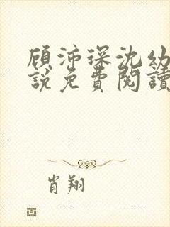 顾沛琛沈幼宁小说免费阅读最新章节