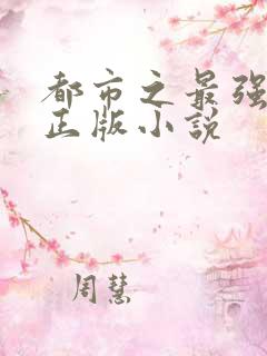 都市之最强狂兵正版小说