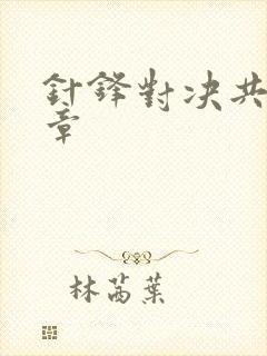 针锋对决共多少章