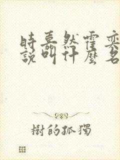 时嘉然霍奕霖小说叫什么名字