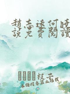 赵志远何晓雨小说免费阅读最新章节