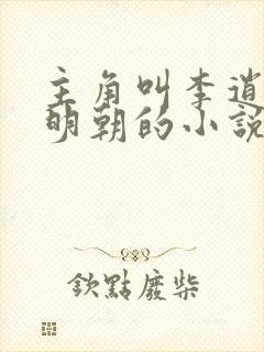 主角叫李逍穿越明朝的小说