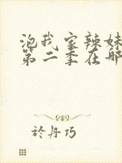 泡我家辣妹动漫第二季在哪里更新