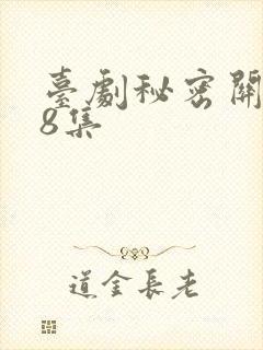 台剧秘密关系第8集