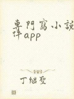 专门写小说的软件app