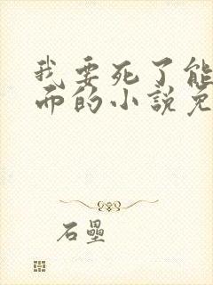 我要死了能见一面的小说免费阅读