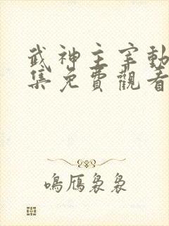 武神主宰动漫全集免费观看全部