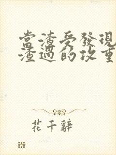 当渣受发现自己渣过的攻重生后