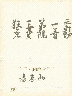 狂王第一季全集免费观看动漫版