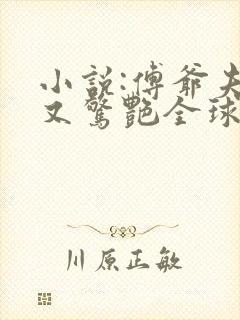 小说:傅爷夫人又惊艳全球了