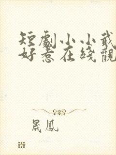 短剧小小武神不好惹在线观看