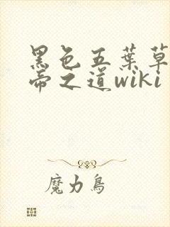 黑色五叶草魔法帝之道wiki