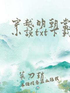 穿越明朝当暴君小说txt下载