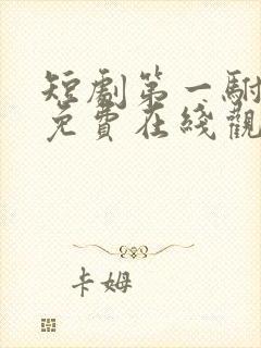 短剧第一驸马爷免费在线观看