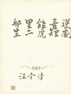 哪里能看逆袭人生二虎短剧全集