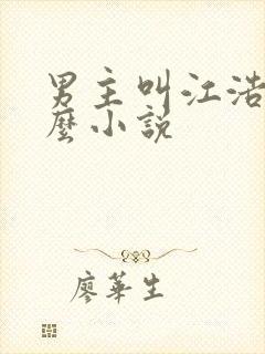 男主叫江浩是什么小说