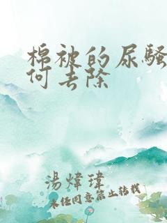 棉被的尿骚味如何去除