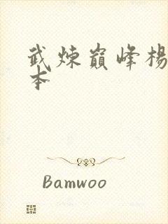 武炼巅峰杨开完本