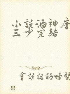 小说酒神唐家·三少完结