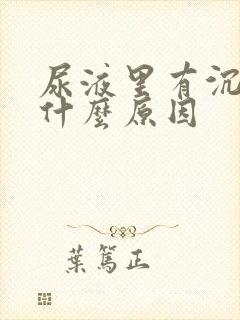 尿液里有沉淀物什么原因