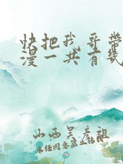 快把我哥带走动漫一共有几季