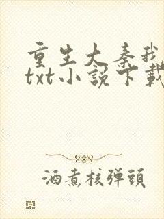 重生大秦我为皇txt小说下载