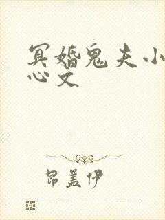 冥婚鬼夫小说虐心文