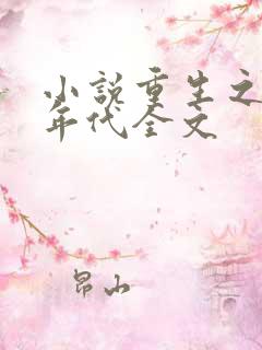 小说重生之九零年代全文