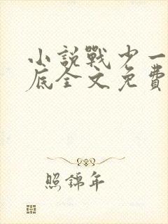 小说战少一宠到底全文免费阅读